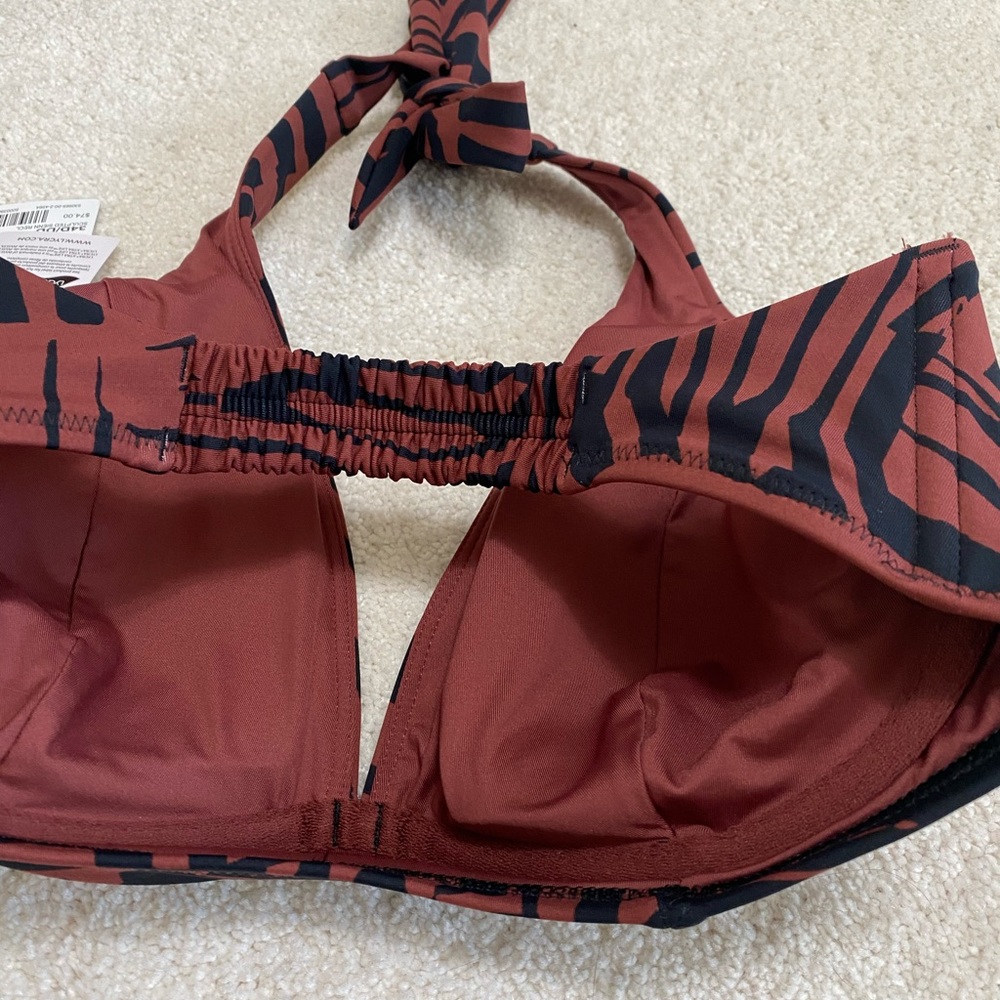 NWT Athleta Sculpted Sienna Halter Bikini Top - Picture 6 of 9